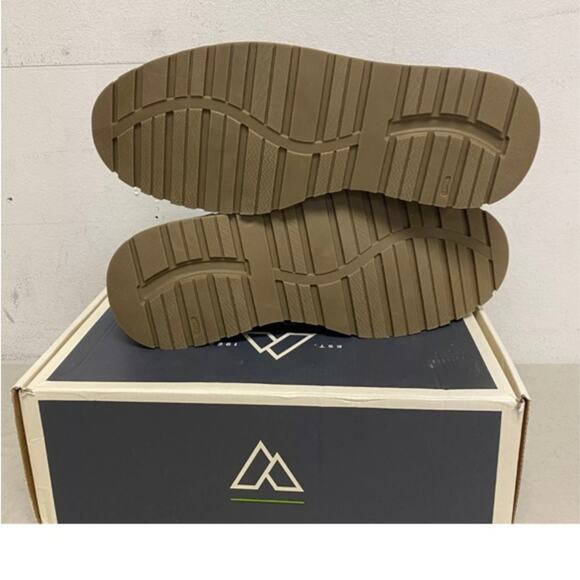 Alpine Design Men's Casual Lace Wedge Boots Double Brown Suede AD22MC001 - 14 - Picture 7 of 8